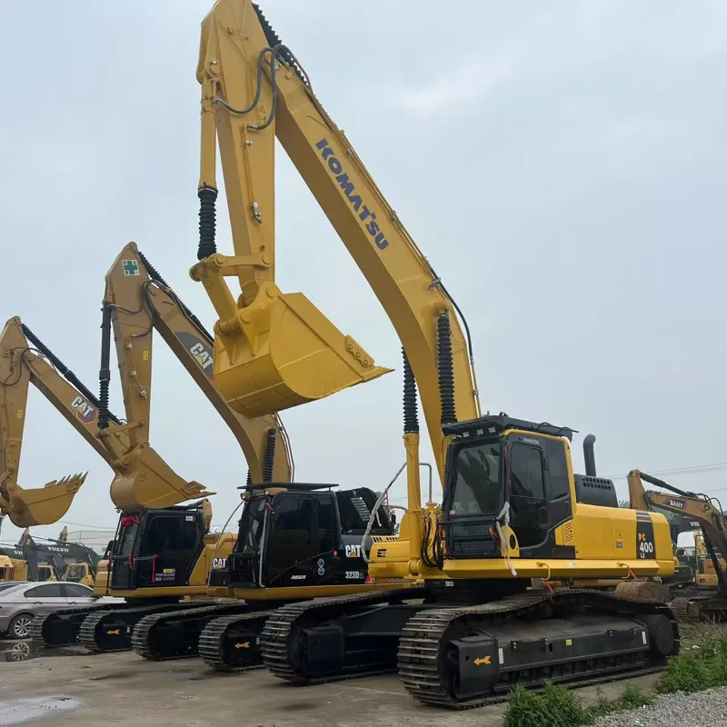 二手小松400挖掘机