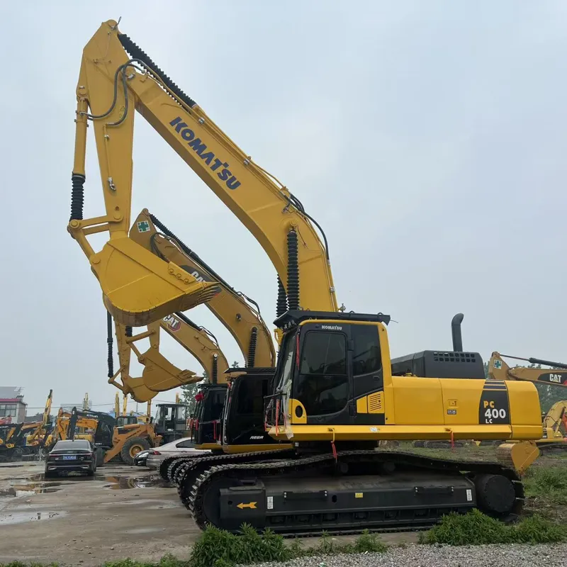 二手小松400挖掘机