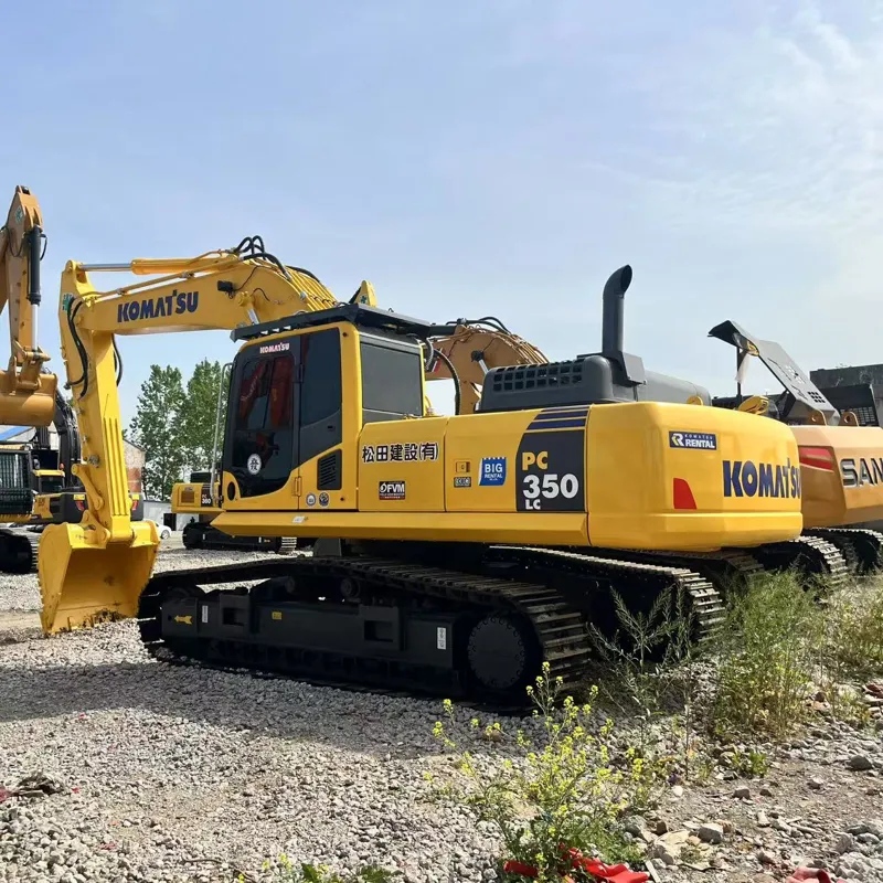 二手小松350-8挖掘机