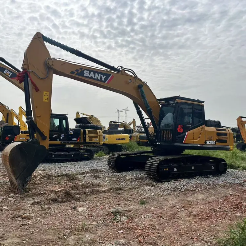 二手三一245挖掘机