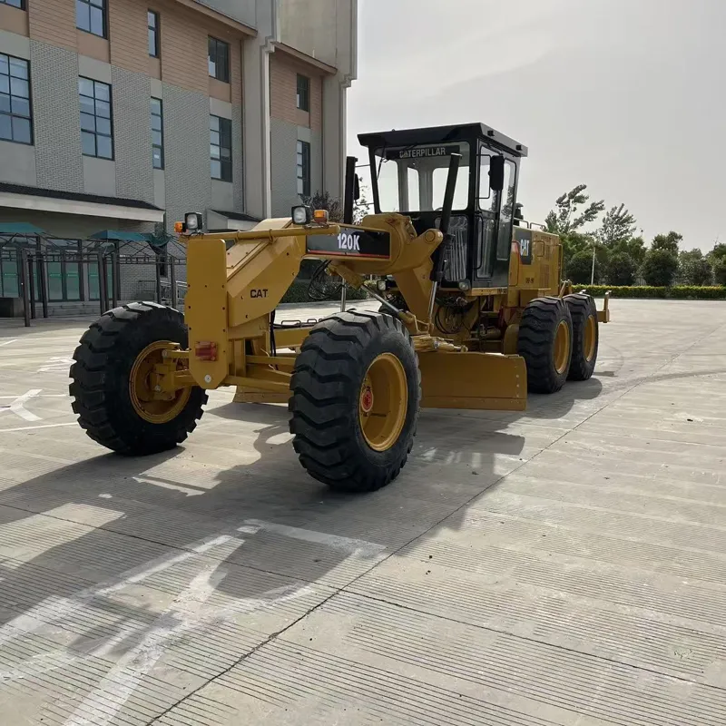 二手卡特120k平地机