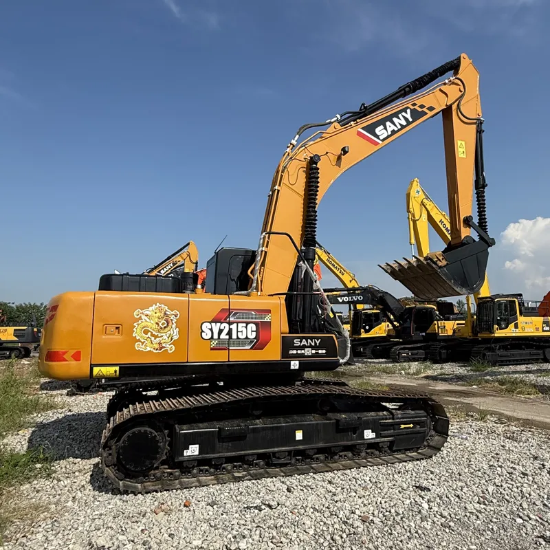 二手三一215挖掘机