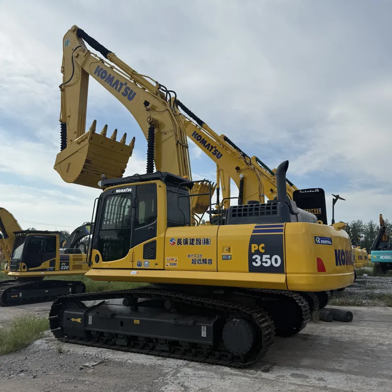 二手小松350-8挖掘机
