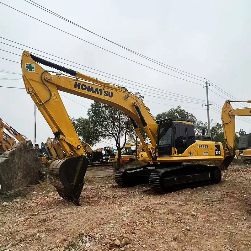 二手小松350-7挖掘机