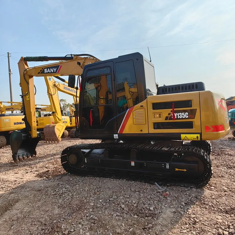 二手三一135挖掘机