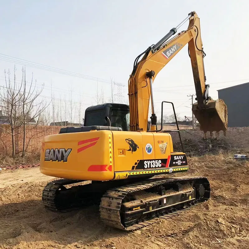 二手三一135挖掘机