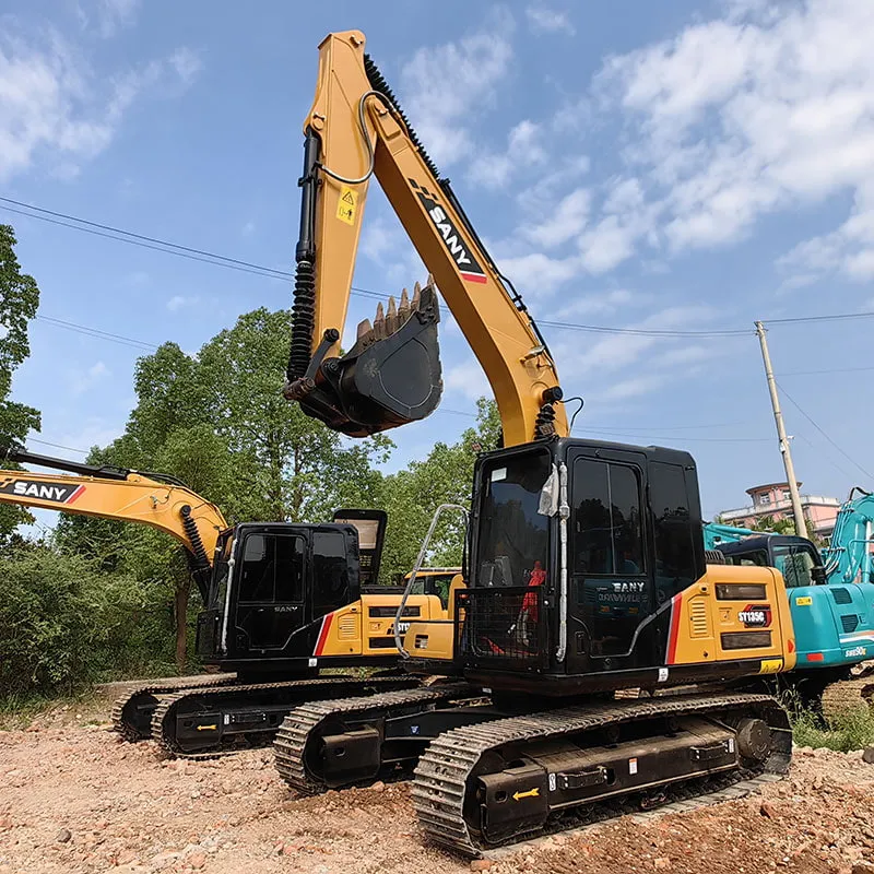 二手三一135挖掘机