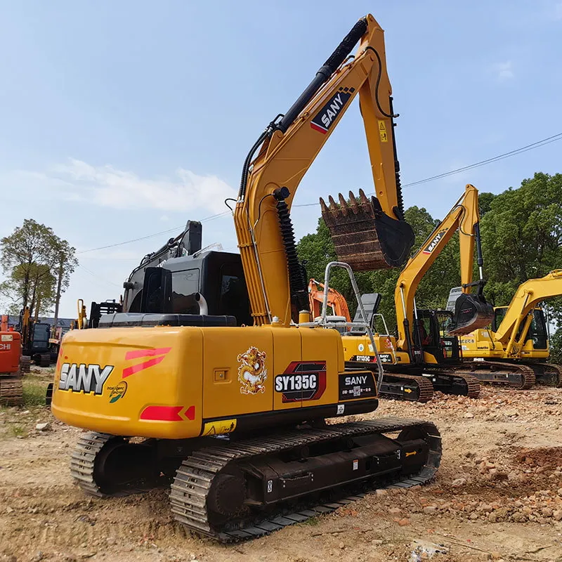 二手三一135挖掘机
