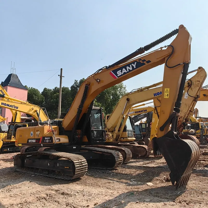 二手三一215挖掘机