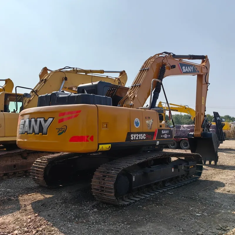 二手三一215挖掘机