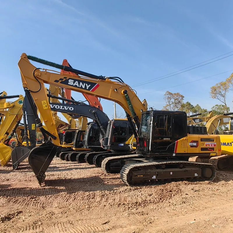 二手三一215挖掘机