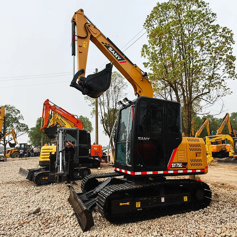 二手三一75挖掘机