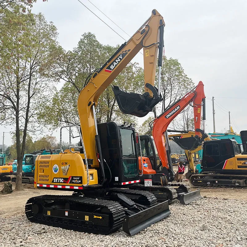 二手三一75挖掘机