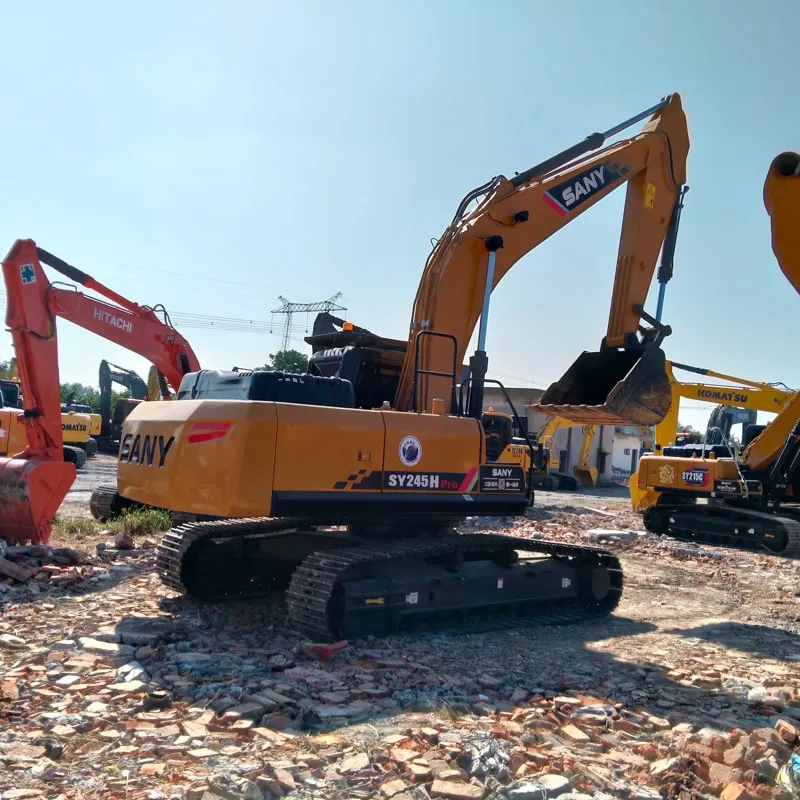二手三一245H挖掘机