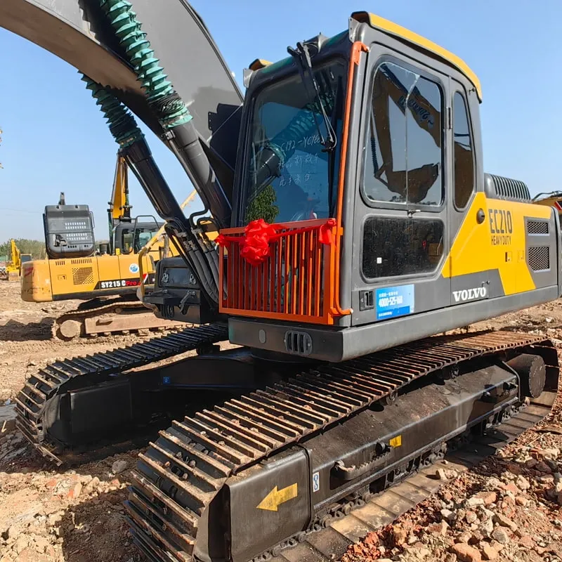 二手沃尔沃210挖掘机