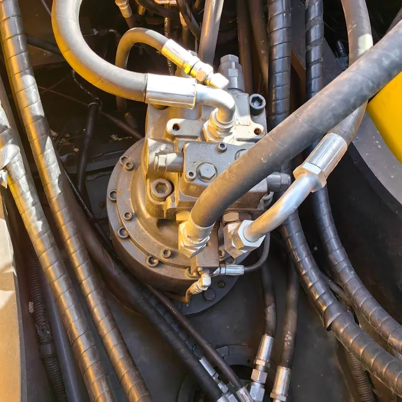 二手沃尔沃210挖掘机