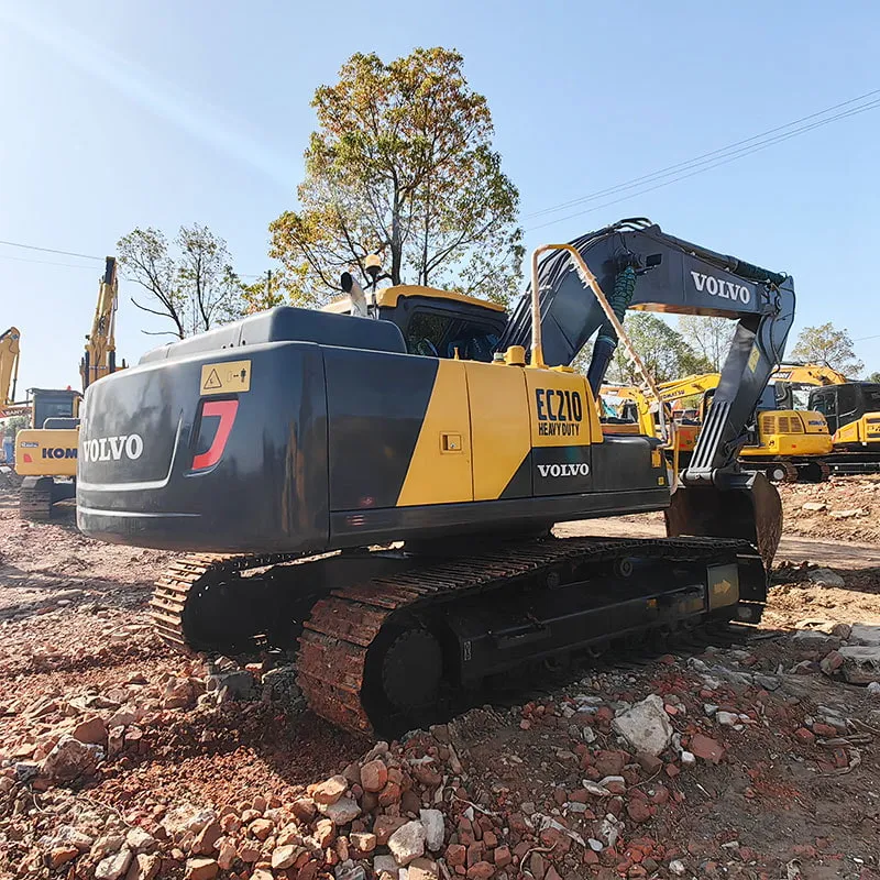 二手沃尔沃210挖掘机